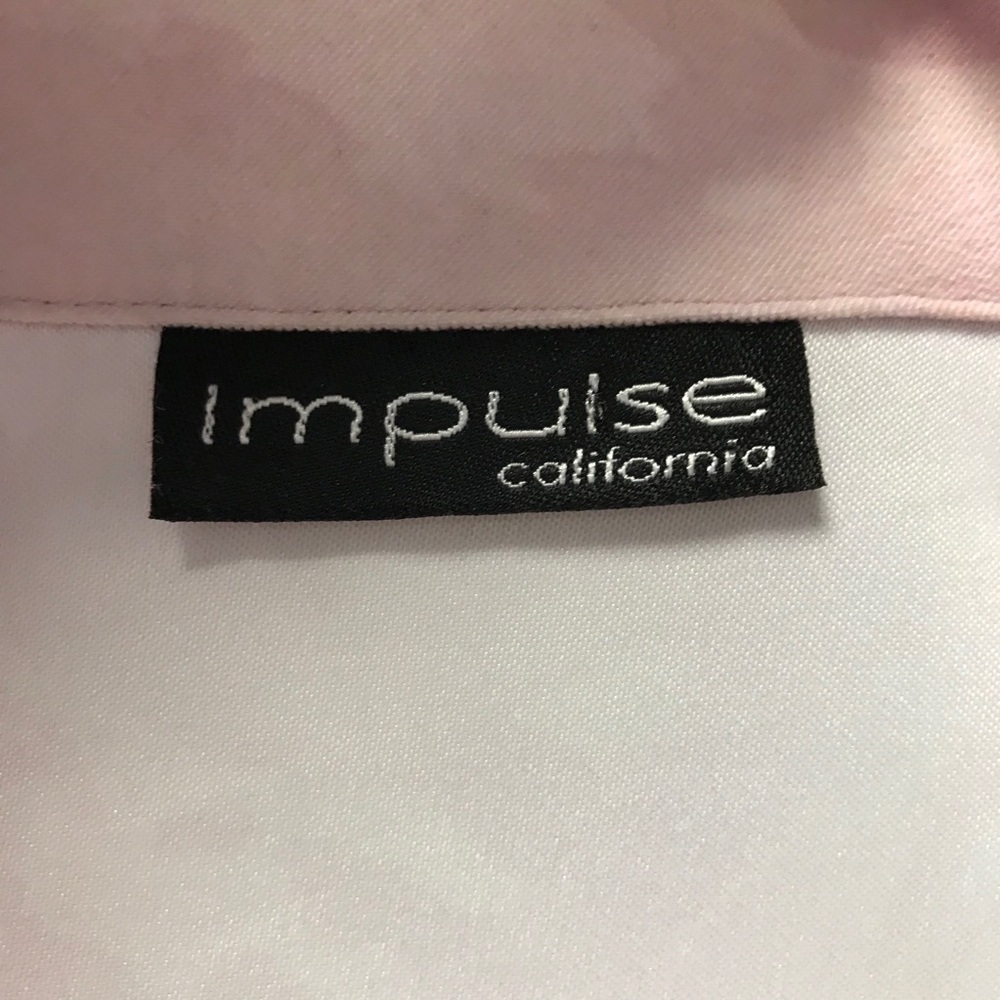 Impulse California Pink Green Stretch Jacket Top - Picture 11 of 11